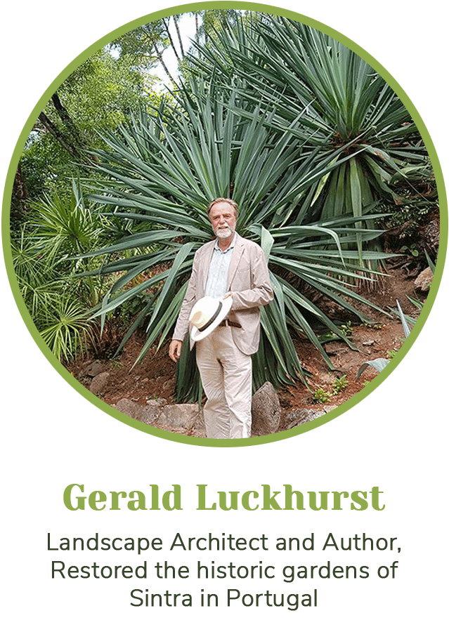 Gerald Luckhurst: Landscape Architect and Author, Restored the historic gardens of Sintra in Portugal