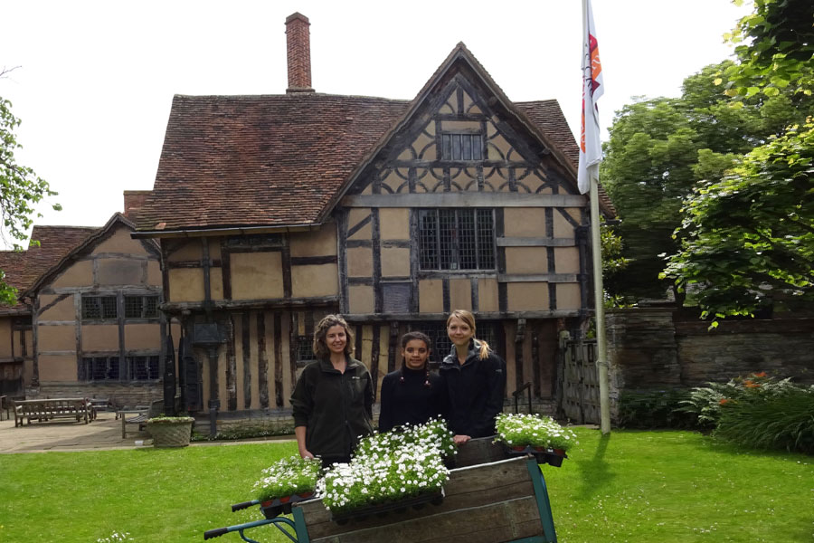 The REEP McLaren Scholarship at the Shakespeare Birthday Trust in Stratford-Upon-Avon in England